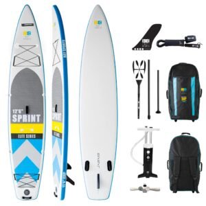 12'6" Sprint - Premium Inflatable Stand Up Paddle Board Package