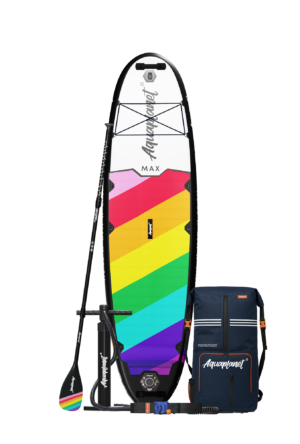 Aquaplanet MAX 10’6″ Inflatable Paddle Board Package - Prism