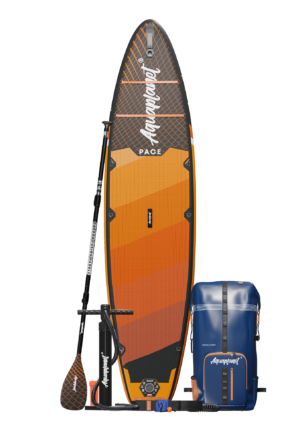 Aquaplanet PACE 11'8" Inflatable Paddle Board Package - Ember